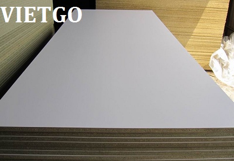ván mdf phủ melamine